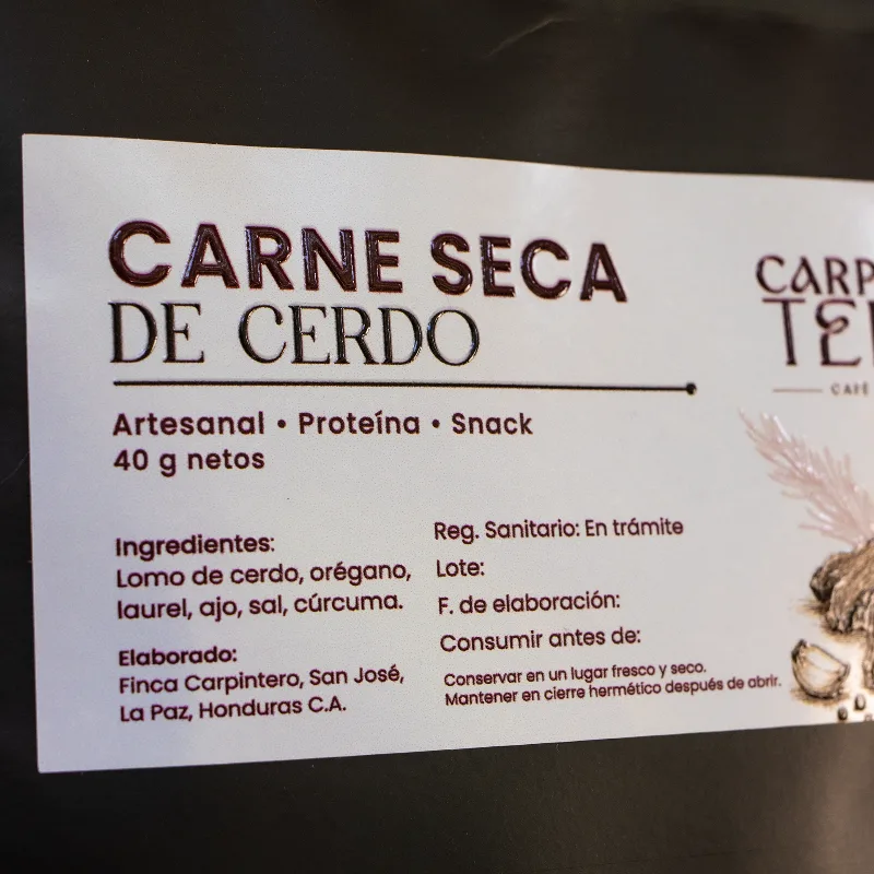 Charqui de Cerdo