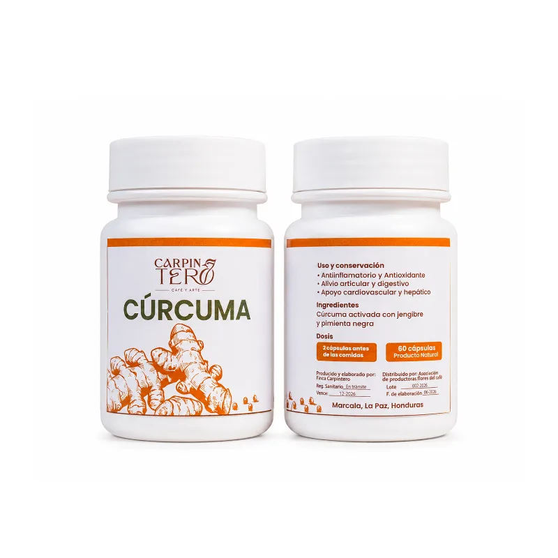 Cúrcuma Activada en Cápsulas — foto 2
