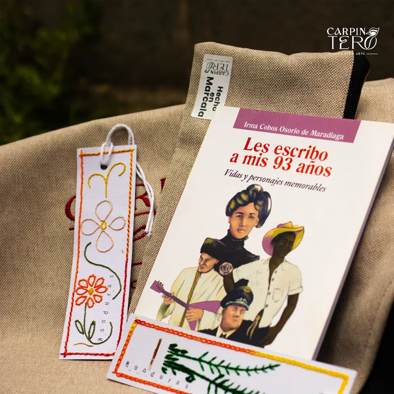 Separador de Lectura Bordado · Motivos Honduras — foto 2
