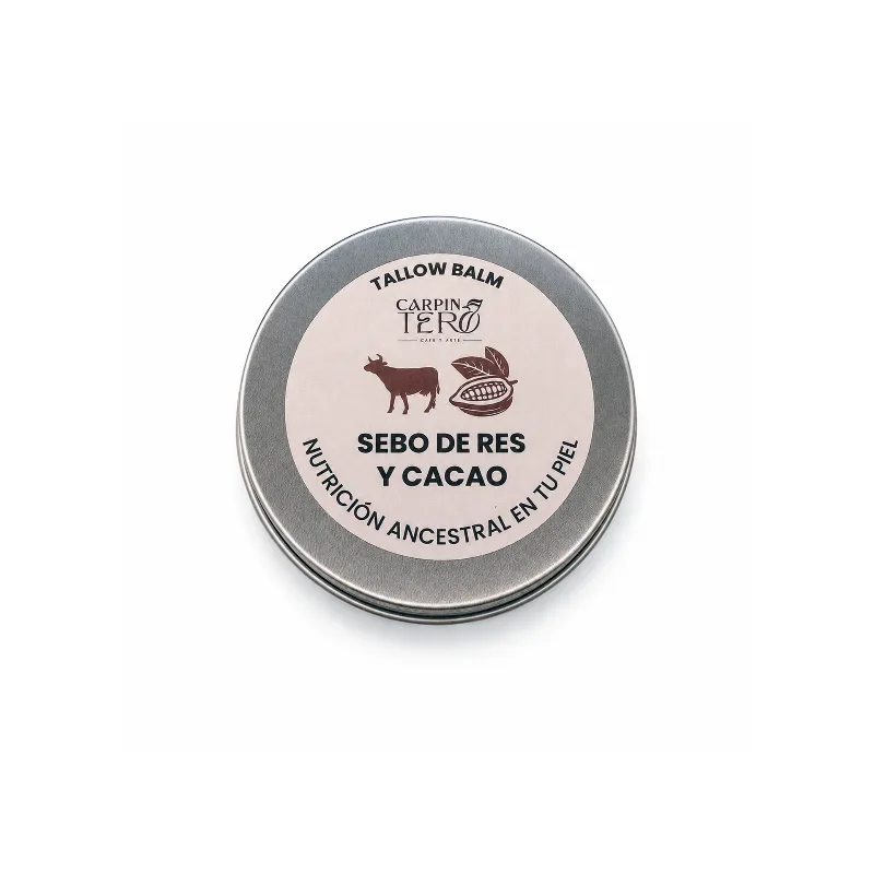 Tallow Balm de Sebo de Res y Cacao 35gr